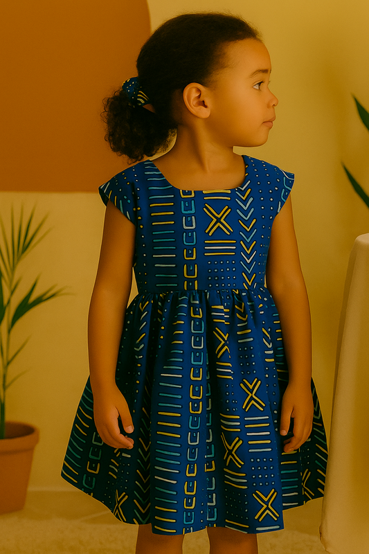 Robe “Petite Étoile Bogolan”
