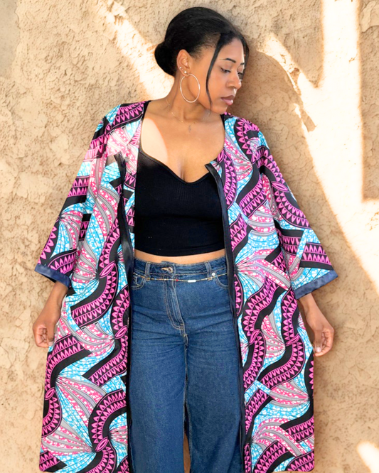 Kimono long en wax