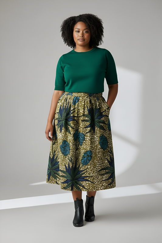 Jupe Longue | Art végétal