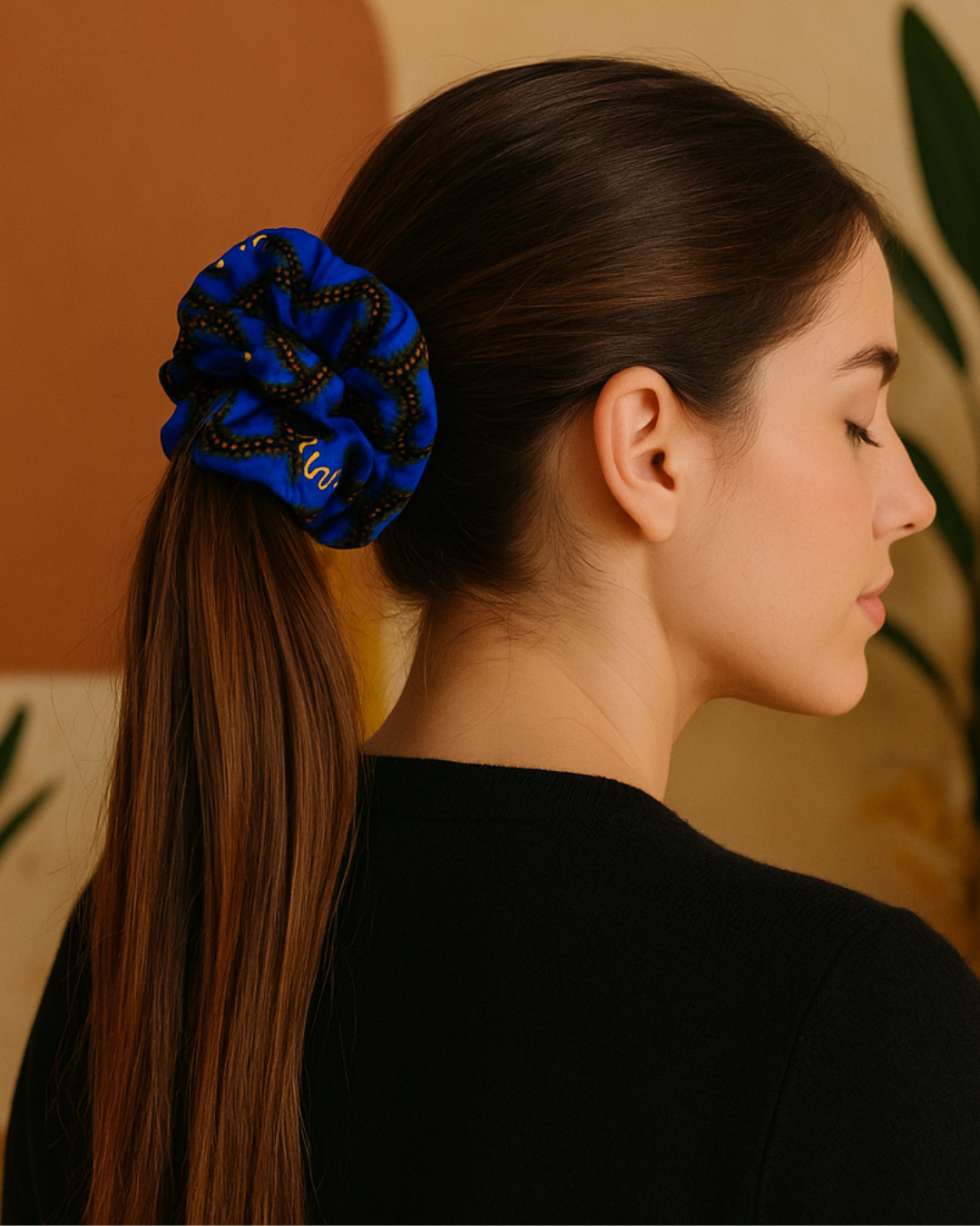 Chouchou “Bleu Éclipse”