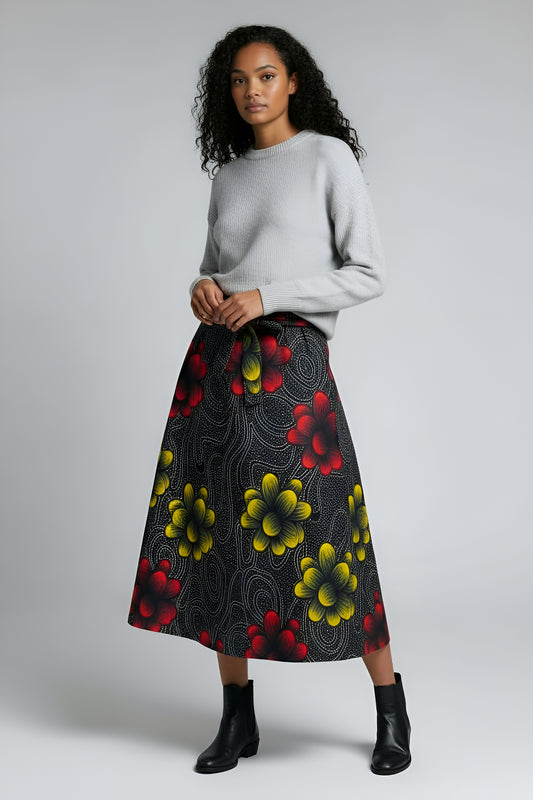 Jupe Portefeuille | Bourgeons